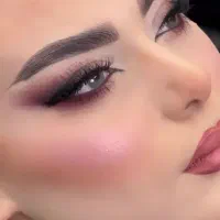 کاشت مژه ناخن میکاپ کراتین شنیون رنگ دکلره فیبروز