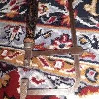 اره منبت کاری ۷۰ یاله عتیقه و زنجیر