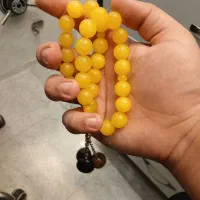 تسبیح شرف الشمس عقیق زرد