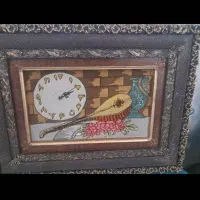 تابلو فرش دستباف ساز و ساعت