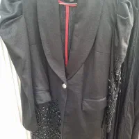 مانتو مشکی مجلسی