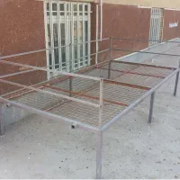 فروش فوری تخت آهنی 3 در 1.5 (برای باغ، ویلا)