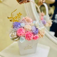 شمع دستساز باکس گل ست دکراتیو انواع گیفت مراسمات