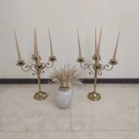 شمعدان طلایی وارداتی