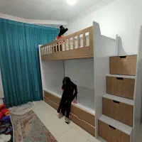 تولید تخت دو طبقه MDF