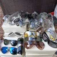 فروش استثنائ انواع عینک۱۲۵ازچین عمده،آفتاب،پولاریز