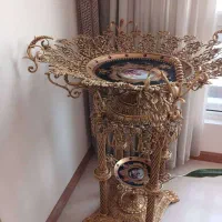 ظرف برنزی کاملا نو