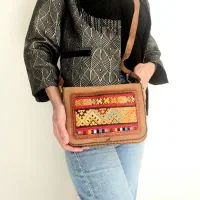 کیف چرم ۱۰۰٪ طبیعی، کراس بادی
