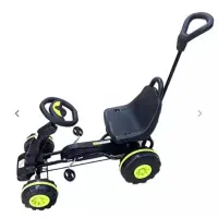 ماشین چهار چرخ کودک بادسته هدایت والدین