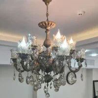 دو عدد لوستر شش شاخه دوبل