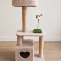 اسکرچر و خونه درختی گربه