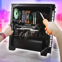 کیس کامپیوتر گیمینگ بالاردهi5 نسل۱۲ گرافیک 5700XT