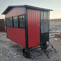 کانکس فستفودی سیار دکه فروشگاهی