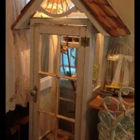 قفس چوبی پرنده