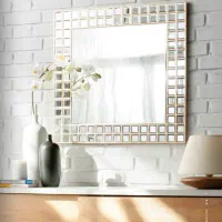 فروش قاب آینه مدرن طلایی دو سایز