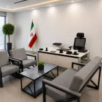 نیمست و میز اداری  مدل  اطلس