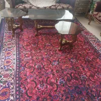دو عدد روفرشی طرح فرشینه نو