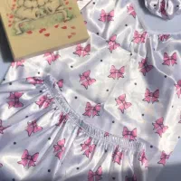 ست راحتی سه تیکه ساتن