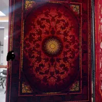 فرش ۶ متری قرمز نو دوعدد