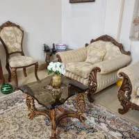 مبلمان نیم استیل ۹ نفره