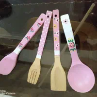 سرویس کفگیر ملاقه چوبی