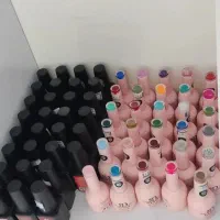 لاکژل ناخنکاری 55  عدد انواع رنگ و شاین