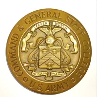 مدال کمیاب کالج فرماندهی ارتش آمریکا US ArmyCGSC