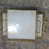 سینی بامبو و طرح برنز