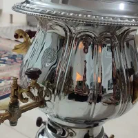 سماور گازی نو با سینی