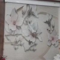 فروش دوعدد پرده زبرا نو وتمیز واقع در بلوار خرمشهر