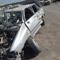 پراید مدل 88 تصادفی