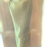 دامن ساتن کرکره ای
