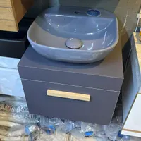روشویی کابینتی اروشا37.48 (کارخانه)طوسی سوپر مات|لوازم سرویس بهداشتی|تبریز, |دیوار