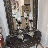 اینه وشمعدون کریستالی