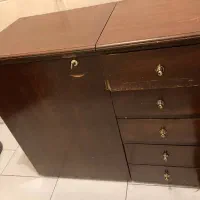میز چرخ خیاطی کشو دار