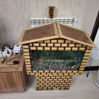 اگواریوم مدل کلبه