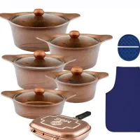 سرویس اکبند ۱۵ پارچه ام جی اس گرانیت طرح کره ای