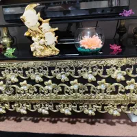 میز وساعت ایستاده برنزی
