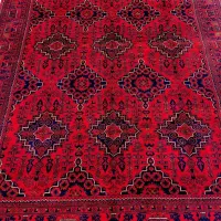فرش دستباف6متری کرک قرمز