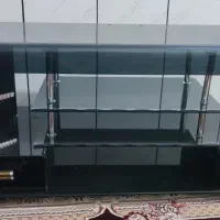 میز تلویزیون شیشه ای