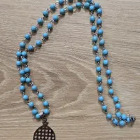 گردنبند طرح مرغ آمین