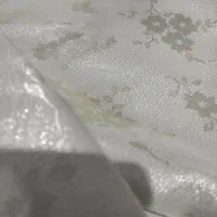 یک قواره دو متری پارچه ژاکارد لمه دار خوش رنگ