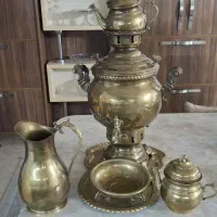 سرویس سماور برنجی