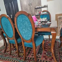 میز ناهارخوری خوری ۶ نفره چوب راش|میز و صندلی غذاخوری|تهران, کوی فراز|دیوار