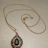 گردنبند رنگ ثابت برنجی