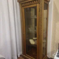بوفه / گنجه ترکیب چوب و ام دی اف مناسب جهیزیه