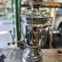 سماور ۱۲ لیتری گازی برنجی قدیمی
