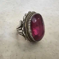 توپاز قرمز معدنی سلطنتی سنگین ۲مهر ۴۶ گرم