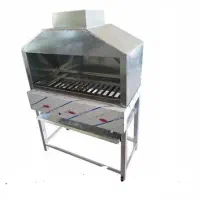 منقل کبابی پایه دار با هواکش