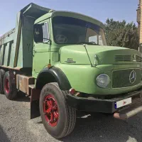 کامیون بنز کمپرسی جفت ده چرخ مدل ۱۳۵۷ سند ۲۶ تن